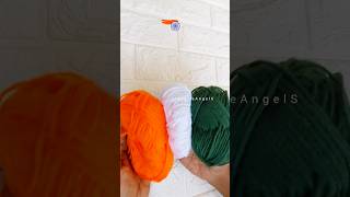 🇮🇳ഇതിലും ഈസി republic day craft കണ്ടിട്ടുണ്ടോ? 😱 how to make tricolour rakhi at home #shorts #india