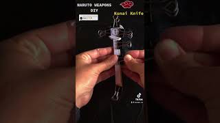 Easy Follow Naruto DIY- KUNAI Part 2 #asmr #diy