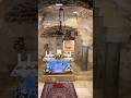 Grotto of the Annunciation the remains of the original childhood home of Mary.Nazareth,Israel 2024