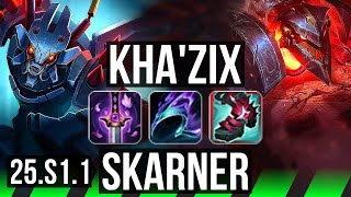 KHA'ZIX vs SKARNER (JGL) | Legendary | KR Diamond | 25.S1.1