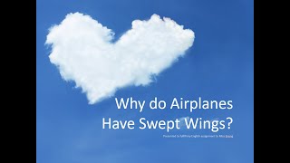 English Assignment: Why do Airplanes Have Swept Wings?