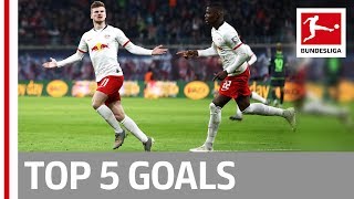 Top 5 Goals on Matchday 18 - Werner, Thiago, Brandt & More