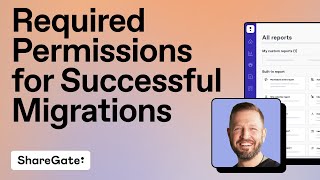 Required Permissions for Successful Migrations