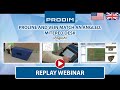 Proline and Vein Match an Angled, Mitered Desk - Prodim Webinar