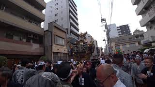 令和元年 　鳥越神社　例大祭　( 西三筋 ) 町会神輿連合渡御