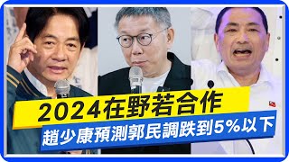 【每日必看】2024在野若合作 趙少康預測郭民調跌到5%以下｜只待10分鐘!替高嘉瑜站台 陳時中:祝她高票當選 20230916