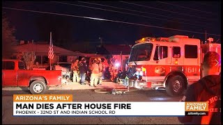 News Update: Man dies after hoarding house fire in Phoenix