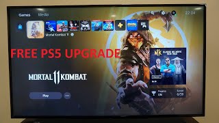 Free PS5 Game Upgrades PS4 Mortal Kombat 11 - How to and first install