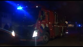 [PRIMEUR] PRIO 1 Brandweer Geldrop, Valkenswaard, Nuenen   naar een  schoorsteenbrand in Geldrop