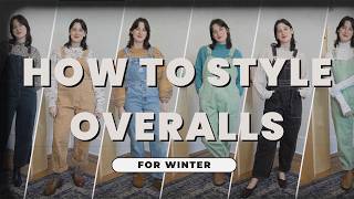 How To Style Overalls for Winter