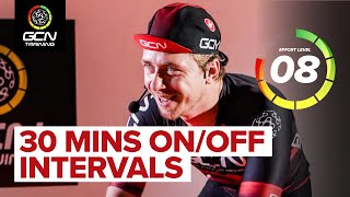 90 On 30 Off Intervals | 30 Mins HIIT Cycling Workout