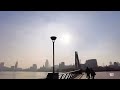 4k china blossoms shanghai city walk the north bund 4k chinatravel