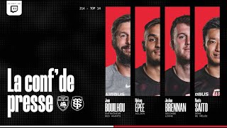 Conférence de presse I La Rochelle - Stade Toulousain | J14 de Top 14 I 24/25