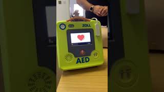 Ever wondered what an AED sounds like?