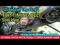 Tanda top timing belt zebra dan espas