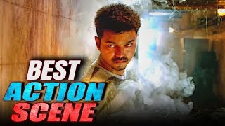 Vijay's Best Action Scene From Movie Indian Soldier Never On Holiday (Thuppakki)