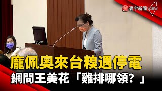 龐佩奧來台糗遇停電 網問王美花「雞排哪領？」@globalnewstw