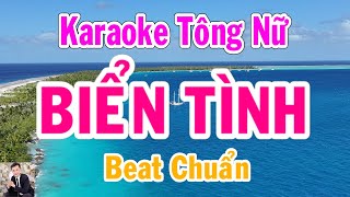 Biển Tình Karaoke Tông Nữ Thành Lý Organ