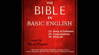 Bible (BBE) 22, 25, 39: Song of Solomon, Lamentations, Malachi by Bible in Basic English