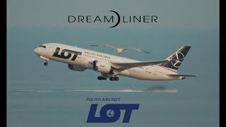 ***RARE*** LOT Boeing 787-8 Dreamliner at Nice Côte d'Azur Airport