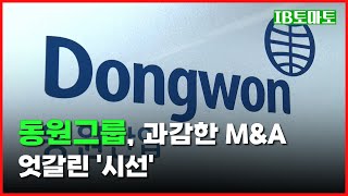 동원그룹 최근 한국맥도날드, 보령바이오파마 1조원대 인수합병 추진 중