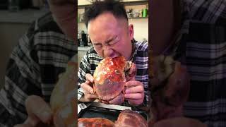 Mukbang Rich Seafoods - Eating King Crab 吃海君 #优质农产品 #电商有好物 #教学吃面包蟹  #59 #Short #Seafood