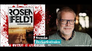 Hans Rosenfeldt - Svenska Deckarfestivalen 2020