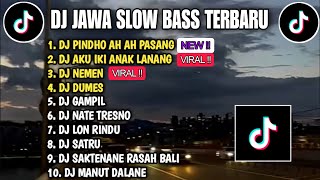 DJ JAWA SLOW BASS TERBARU 2024 - DJ PINDO PINDO AH PASANG LAMUNAN X AKU IKI ANAK LANANG VIRAL TIKTOK