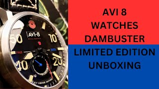 AVI 8 Watches Dambuster Limited Edition Unboxing