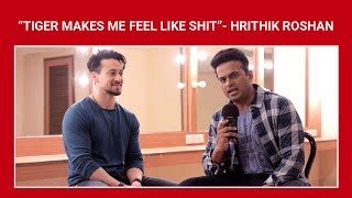“Tiger makes me feel like shit”  Hrithik Roshan | Sid K | Ishq 104 8