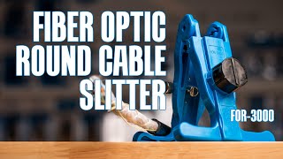 Jonard Tools Fiber Optic Round Cable Slitter (FOR-3000) Product Video