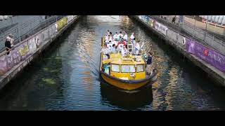 道頓堀川にどんどこ船天神祭2022-07-25