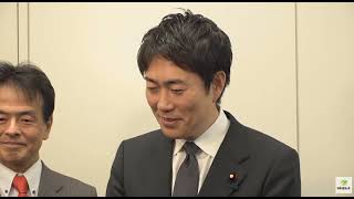 令和7年2月20日(木) ＃青柳仁士政調会長 囲み会見　　#日本維新の会