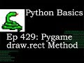 Python Basics Pygame Border