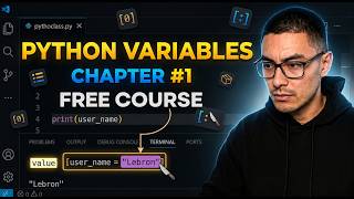 Python Chapter #1 Variables Explanation (Free Course ) PCEP Certified Entry-Level Python Programmer