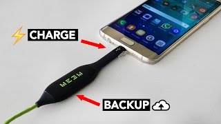 Amazing Backup & Charge Phone Cable (Apple & Android) - MEEM Review