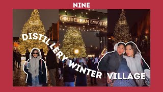 distillery winter village⭐️ (tiramisu hot chocolate, dior decoration, christmas market) | VLOGMAS #9