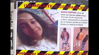 ¿La ha visto? Se llama Alicia Centeno, tiene una discapacidad cognitiva y desapareció en Bogotáç