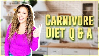 My Carnivore Diet Journey Questions Was Answered! (Carnivore Diet Q and A)