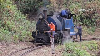 Class B steam locomotive | Z REVERSE 1 (ZIG ZAG RAIL LINE) | DARJEELING HIMALAYAN RAILWAY.