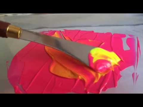 Neon 80's - Acrylic Paint Mixing Neon 80's - Acrylic Paint Mixing