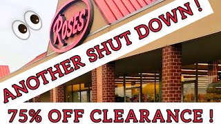 ANOTHER SHUT DOWN AT ROSES ! CLEARANCE 75% OFF FINDS PLUS UNBOXING ! #shopwithme  #unboxing