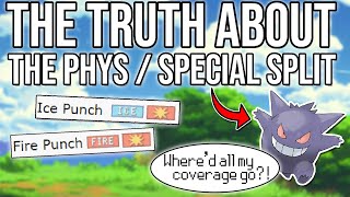 The Downside of Pokemon's Physical / Special Split.