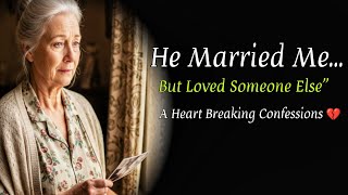 He Married Me… But Loved Someone Else | A Heartbreaking Confession