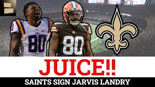 Saints News ALERT: Jarvis Landry Signing With New Orleans Saints On A 1-Year Deal | NFL Free Agency