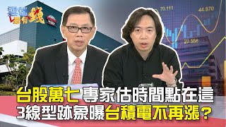 台股萬七 專家估時間點在這 3線型跡象曝台積電不再漲？｜雲端最有錢EP179精華