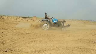 इतना तेज भी चलता है कोई ट्रैक्टर ACE 450 tractor work with cultivator