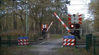 Spoorwegovergang Nunspeet // Dutch railroad crossing