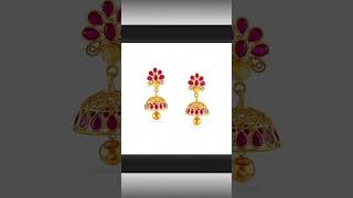 Tanishq Gold JHUMKA Earrings #WEDDING #BRIDAL #SHORTS #TRENDING #VIRAL #4k #2025 #JEWELLERY #STATUS