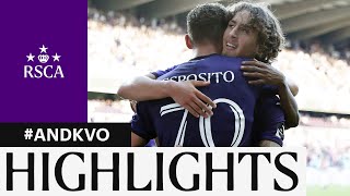 HIGHLIGHTS: RSC Anderlecht - KV Oostende | 2022-2023 | Fábio Silva's first goal secures the win
